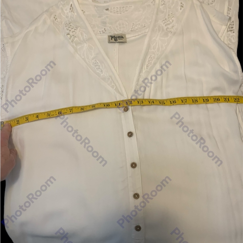 Show Me Your Mumu Romper White Lace Size Small - Picture 2 of 12